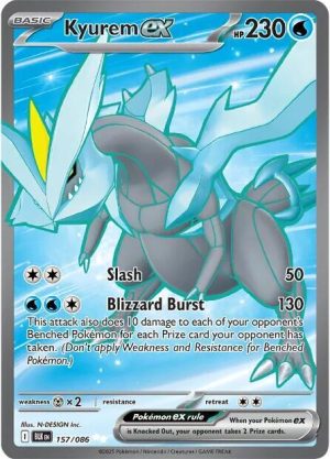 Kyurem ex - 157/086: SV: Black Bolt