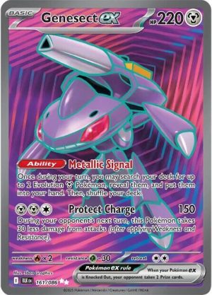 Genesect ex - 161/086: Black Bolt