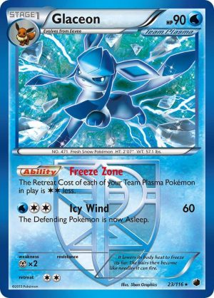 Glaceon (Team Plasma) - 23/116: Plasma Freeze