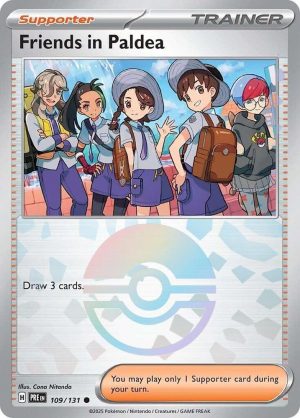 Friends in Paldea - 109/131 (Poke Ball Pattern) : Prismatic Evolutions