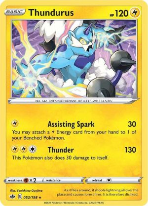 Thundurus - 052/198 : Chilling Reign