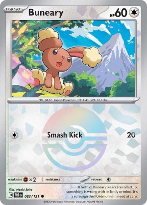 Buneary (Poke Ball Pattern) - 083/131 : Prismatic Evolutions