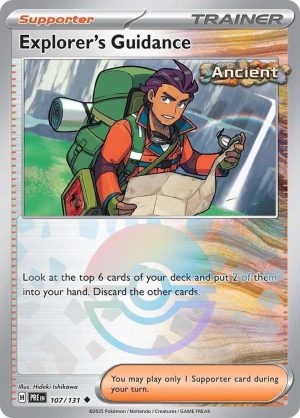 Explorer's Guidance (Poke Ball Pattern) - 107/131 : Prismatic Evolutions