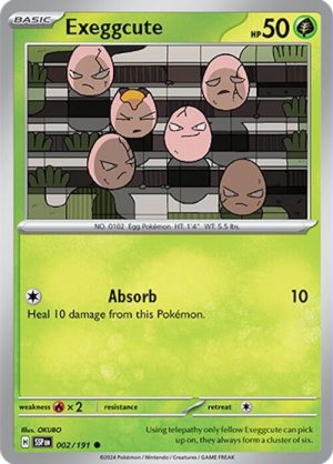 Exeggcute - 002/191 : Surging Sparks