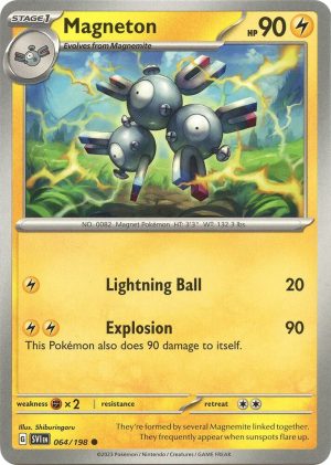 Magneton 064/198 : Scarlet & Violet Base Set