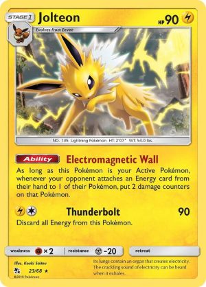 Jolteon - 23/68: Hidden Fates