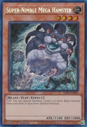 Super-Nimble Mega Hamster (Secret Rare) - RA02-EN004: 25th Anniversary Rarity Collection II