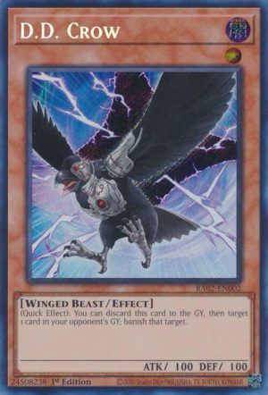 D.D. Crow (Secret Rare) - RA02-EN002: 25th Anniversary Rarity Collection II