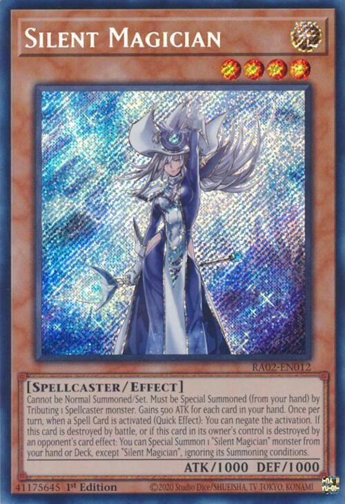 Silent Magician (Secret Rare) - RA02-EN012: 25th Anniversary Rarity Collection II