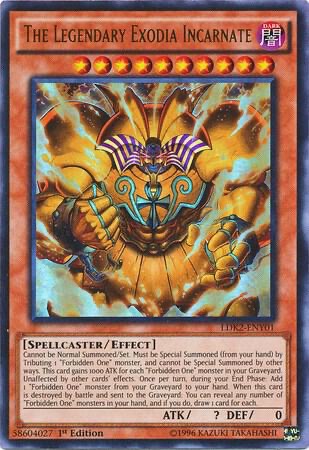 The Legendary Exodia Incarnate - LDK2-ENY01: Legendary Decks II (2024 Reprint)