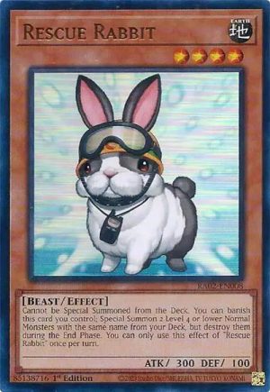 Rescue Rabbit (UR) - RA02-EN008: 25th Anniversary Rarity Collection II