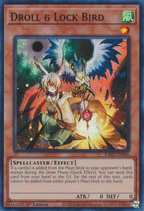 Droll & Lock Bird - RA02-EN006: 25th Anniversary Rarity Collection II