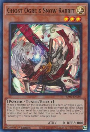 Ghost Ogre & Snow Rabbit (Alternate Art) - RA02-EN009: 25th Anniversary Rarity Collection II