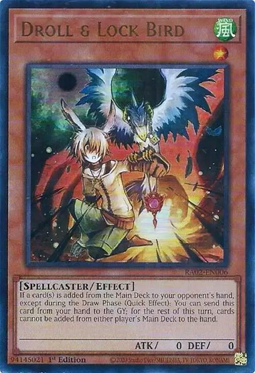 Droll & Lock Bird (UR) - RA02-EN006: 25th Anniversary Rarity Collection II