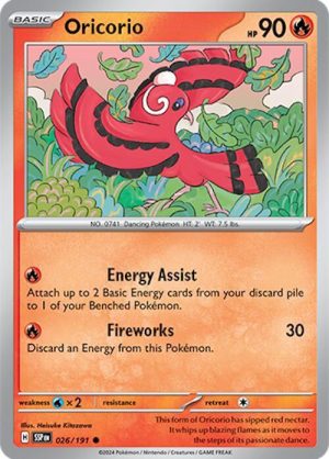 Oricorio - 026/191 : Surging Sparks