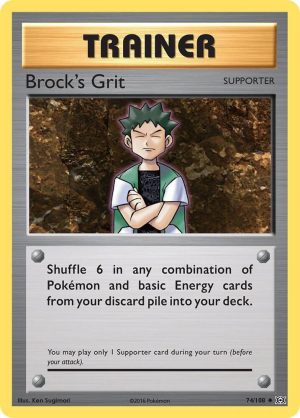 Brock's Grit - 74/108 : Evolutions