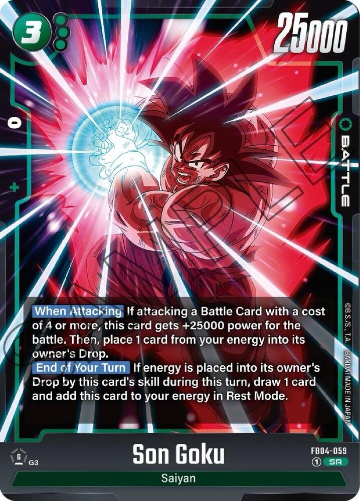 Son Goku - FB04-059: Ultra Limit