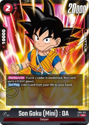 Son Goku (Mini) : DA - FB04-012: Ultra Limit