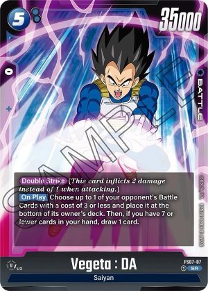 Vegeta : DA - FS07-07: Starter Deck 7: Vegeta (Mini) (FS07)