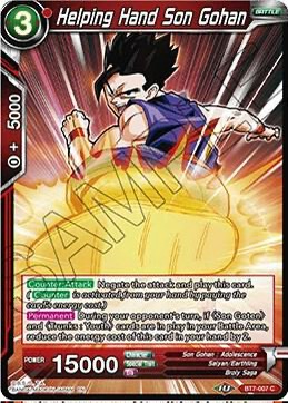Helping Hand Son Gohan - Assault of the Saiyans