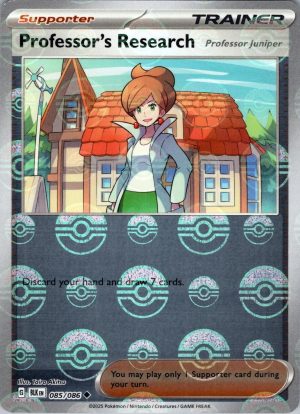 Professor's Research (Poke Ball Pattern) - 084/086: SV: Black Bolt