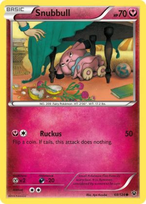 Snubbull - 68/124: XY - Fates Collide