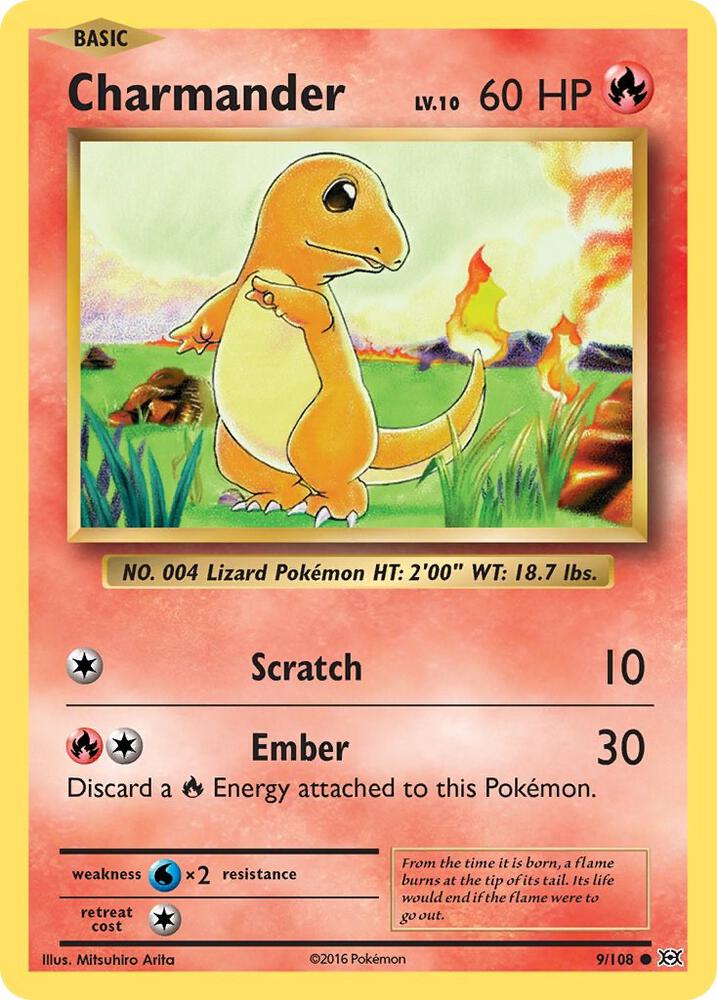 Charmander - 9/108: XY - Evolutions