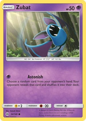 Zubat - 54/149: SM Base Set