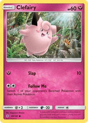 Clefairy - 88/145: SM - Guardians Rising