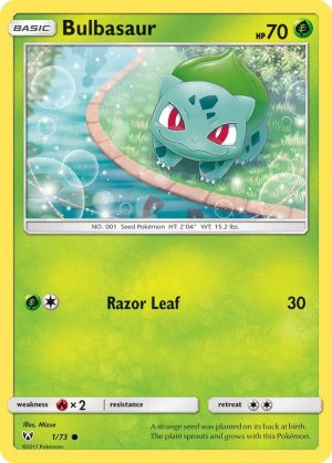 Bulbasaur - 1/73: Shining Legends