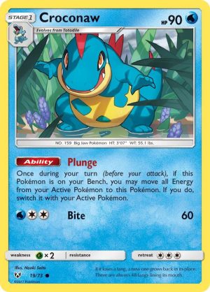 Croconaw - 19/73: Shining Legends