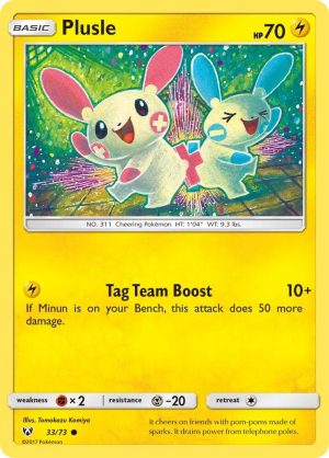 Plusle - 33/73: Shining Legends