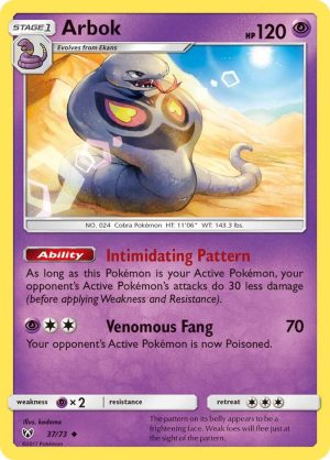 Arbok - 37/73: Shining Legends