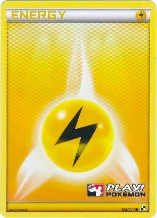 Lightning Energy - 108/114: League & Championship Cards