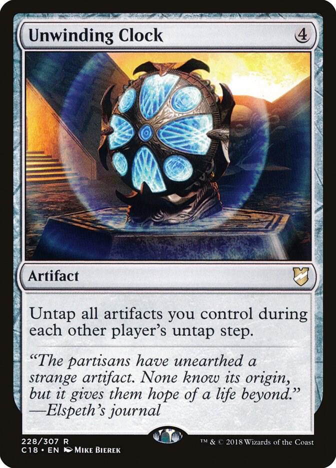 Unwinding Clock - 228: Commander 2018