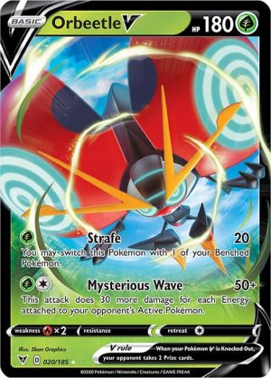 Orbeetle V - 020/185: SWSH04: Vivid Voltage