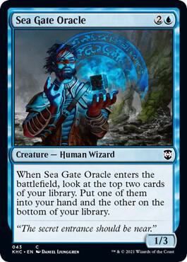 Sea Gate Oracle - 43: Commander: Kaldheim