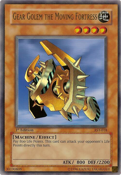 Gear Golem the Moving Fortress - AST-018: Ancient Sanctuary