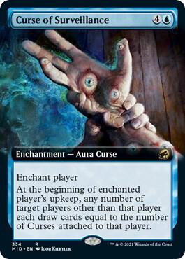Curse of Surveillance (Extended Art) - 334: Innistrad: Midnight Hunt