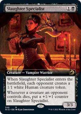 Slaughter Specialist (Extended Art) - 349: Innistrad: Midnight Hunt