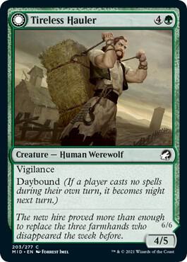 Tireless Hauler - 203: Innistrad: Midnight Hunt