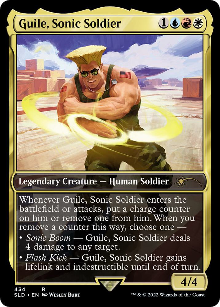 Guile, Sonic Soldier - 434: Secret Lair Drop Series