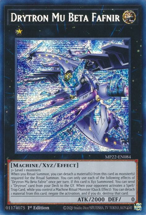 Drytron Mu Beta Fafnir - MP22-EN084: 2022 Tin of the Pharaoh's Gods