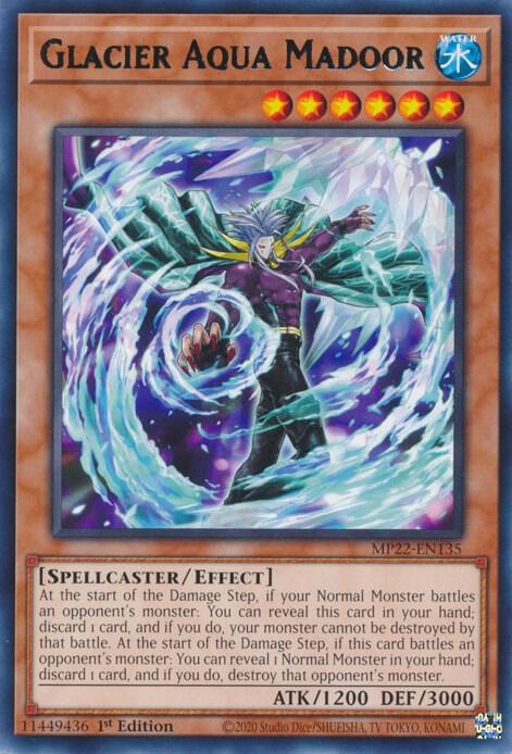 Glacier Aqua Madoor - MP22-EN135: 2022 Tin of the Pharaoh's Gods