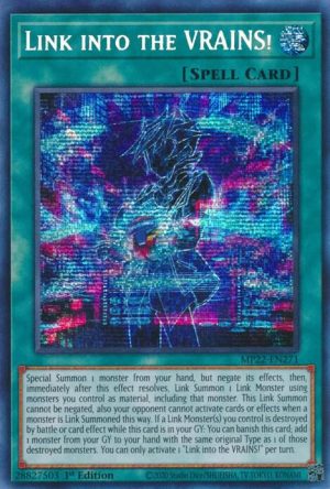 Link into the VRAINS! - MP22-EN271: 2022 Tin of the Pharaoh's Gods