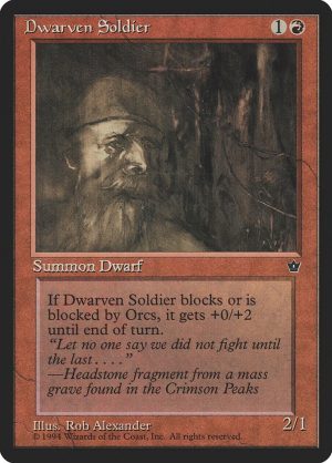 Dwarven Soldier (Alexander) - : Fallen Empires