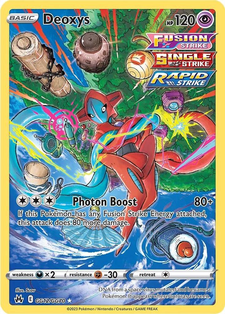 Deoxys - GG12/GG70: Crown Zenith: Galarian Gallery