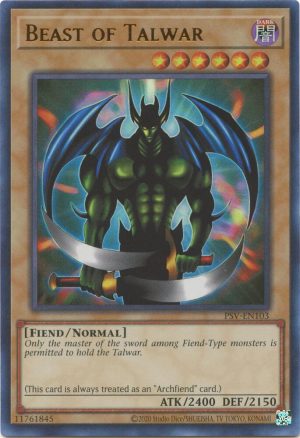 Beast of Talwar - PSV-EN103: Pharaoh's Servant (25th Anniversary Edition)