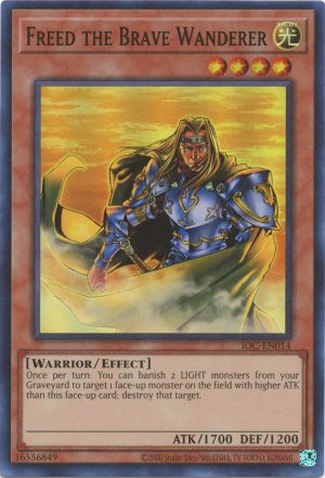 Freed the Brave Wanderer - IOC-EN014: Invasion of Chaos (25th Anniversary Edition)