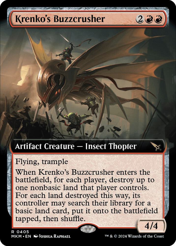 Krenko's Buzzcrusher (Extended Art) - 405: Murders at Karlov Manor